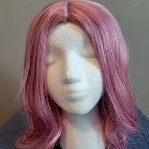 Pink wig